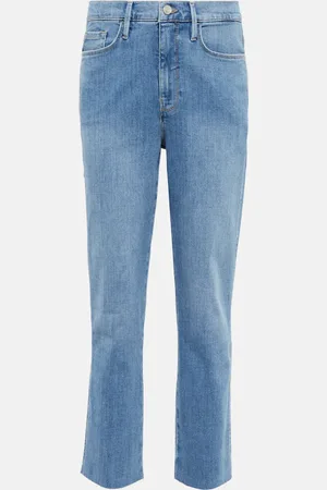 Frame Le Sylvie straight-leg cropped jeans