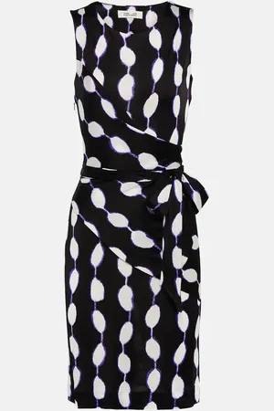 Diane von Furstenberg Emina printed jersey mini dress