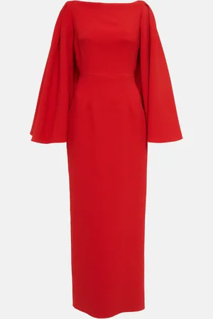 EMILIA WICKSTEAD Niesha crÃªpe midi dress