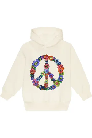 Molo Matt printed cotton jersey hoodie