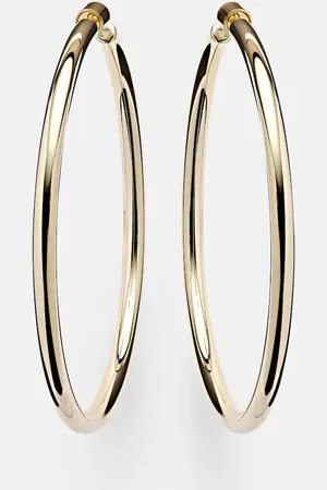 Jennifer Fisher 10kt -plated hoop earrings