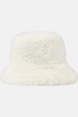 Moncler Shearling bucket hat