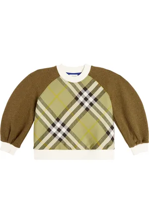 Burberry Burberry Check cotton sweatshirt