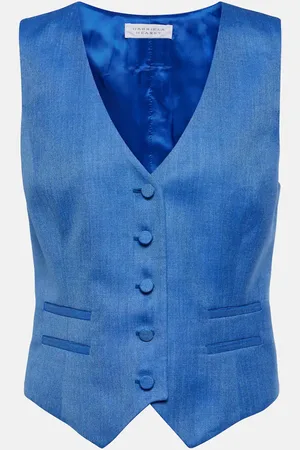 GABRIELA HEARST Coleridge wool, silk, and linen vest