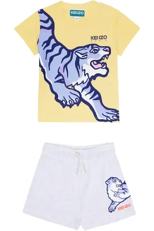 Kenzo Baby printed cotton T-shirt and shorts