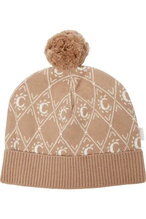 Chloé ChloÃ© Kids Cotton-blend jacquard beanie