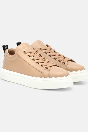 Chloé ChloÃ© Lauren leather sneakers