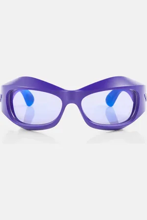 Bottega Veneta Logo acetate sunglasses
