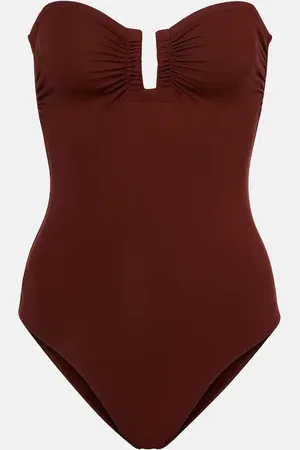 ERES Cassiopee strapless swimsuit