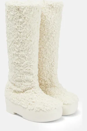 Gia Borghini Gia 22 teddy knee-high boots