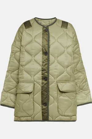 The Frankie Shop Teddy oversized quilted jacket