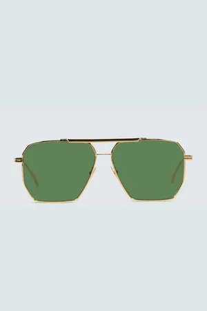 Bottega Veneta Metal-frame sunglasses