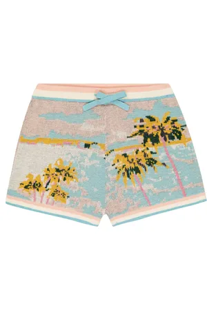 ZIMMERMANN Tiggy printed cotton shorts