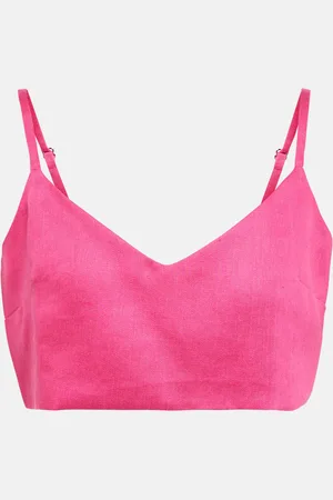 ASCENO Ezra linen bra top