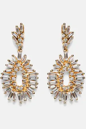 Suzanne Kalan 18kt earrings with diamonds