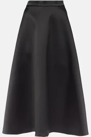 Rohe RÃ³he Satin midi skirt