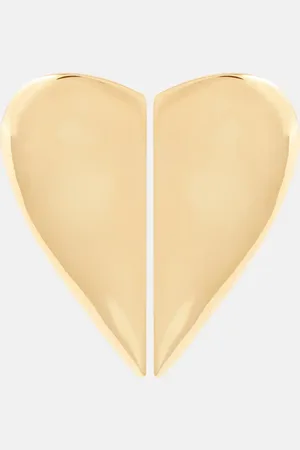 Alaïa AlaÃ¯a Demi-CÅur earrings