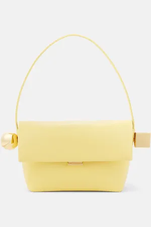 Jacquemus Rond CarrÃ© leather shoulder bag