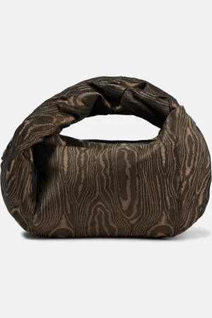 DRIES VAN NOTEN Twist jacquard tote bag