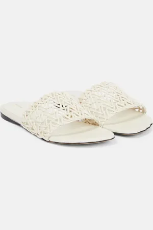 Proenza Schouler Woven leather slides