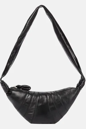 LEMAIRE Croissant Small leather shoulder bag
