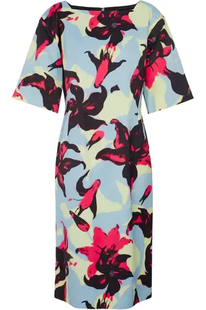DRIES VAN NOTEN Printed midi dress