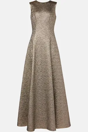 EMILIA WICKSTEAD Nodin floral jacquard gown