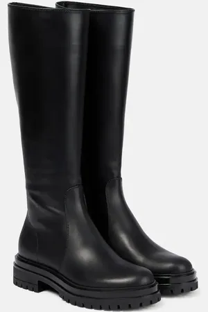 Gianvito Rossi Knee-high leather boots