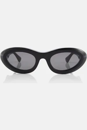 Bottega Veneta Bombe oval sunglasses