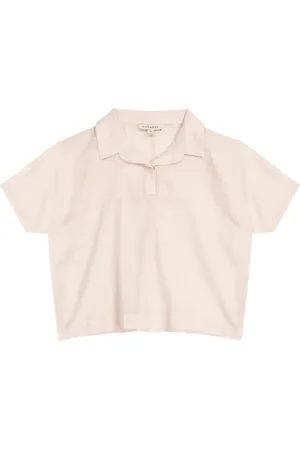 Caramel Tetra cotton blouse