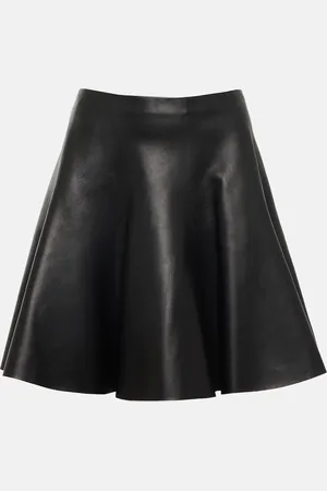 Alaïa AlaÃ¯a Leather miniskirt