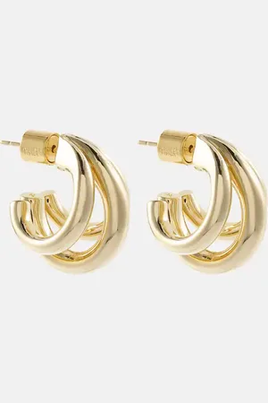 Jennifer Fisher Triple Micro 10kt -plated earrings