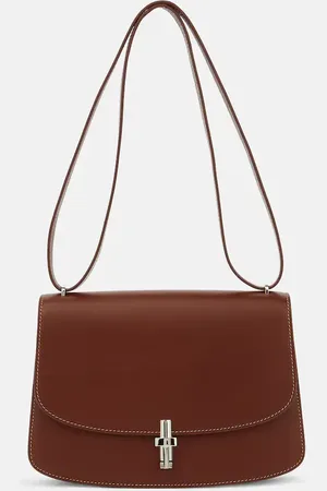 The Row Sofia 10 leather shoulder bag
