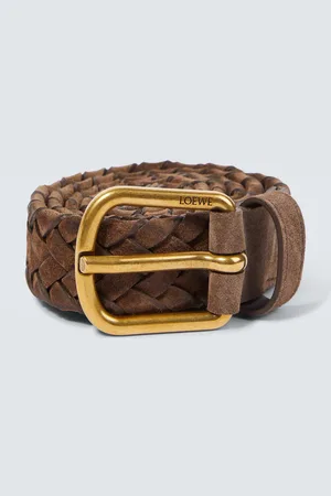 Loewe Braided suede belt