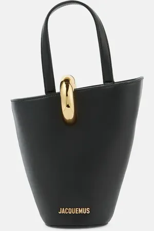 Jacquemus Le Bambola Small leather bucket bag