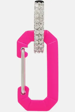 Eera EÃ©ra Small Chiara 18kt white gold and diamond single earring