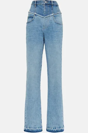 Isabel Marant Noemie high-waisted denim jeans