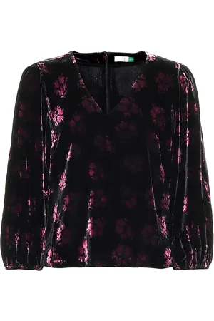 RIXO London Millie velvet top