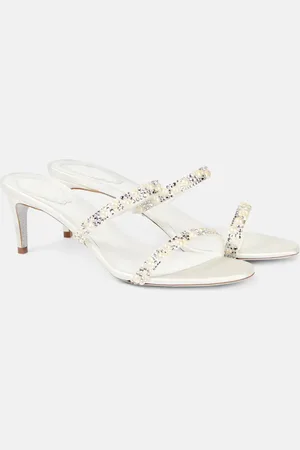 RENE CAOVILLA Bridal Chandelier 60 satin sandals