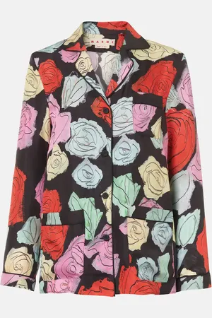 Marni Floral silk shirt