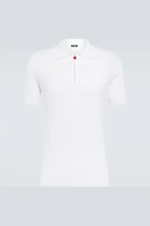 Kiton Diamond cotton polo shirt