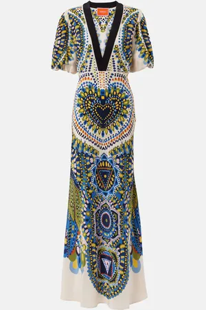 La DoubleJ Marlene silk maxi dress