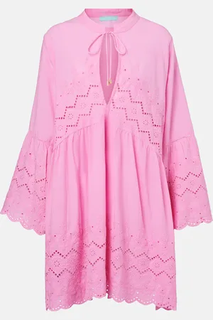 Melissa Odabash Sebenna embroidered cotton kaftan