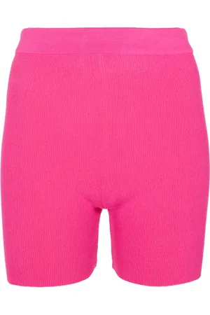 Jacquemus Le Short Arancia knit biker shorts