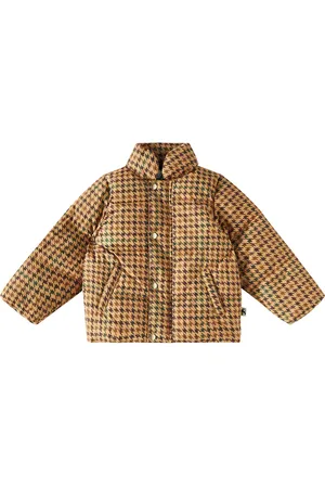 Mini Rodini Houndstooth puffer jacket