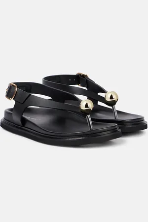 Souliers Martinez Spiaggia embellished leather sandals