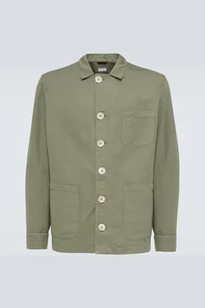 Brunello Cucinelli Linen and cotton overshirt