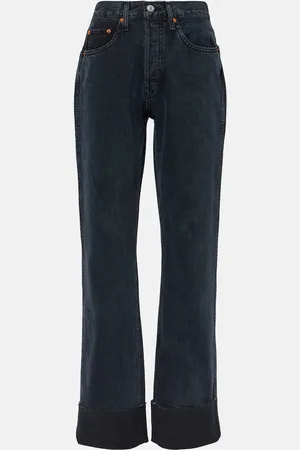 RE/DONE High-rise straight jeans