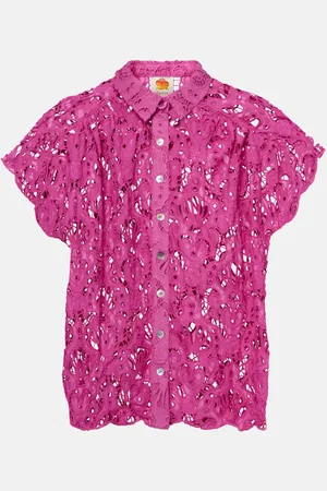 Farm Rio Cotton lace shirt