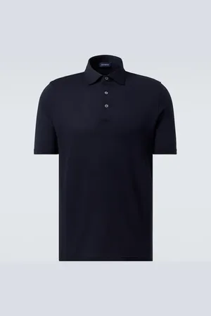 Thom Sweeney Cotton piquÃ© polo shirt